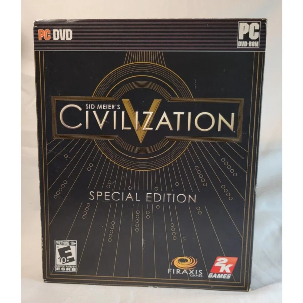Sid Meier's Civilization V: Special Edition (PC Big Box, 2010) - Complete in Box